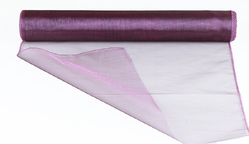 Picture of Mid Purple Organza Fabric 0.4m x 10m